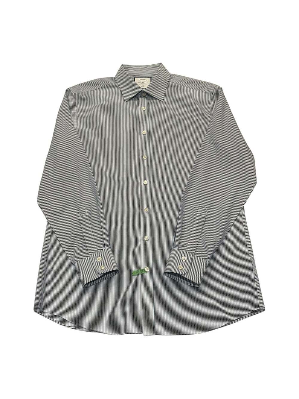 Charles Tyrwhitt Slim Fit Non-Iron Striped Dress Shirt Men’s Size 16.5 35